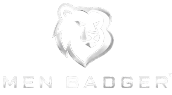 men badger transparent logo